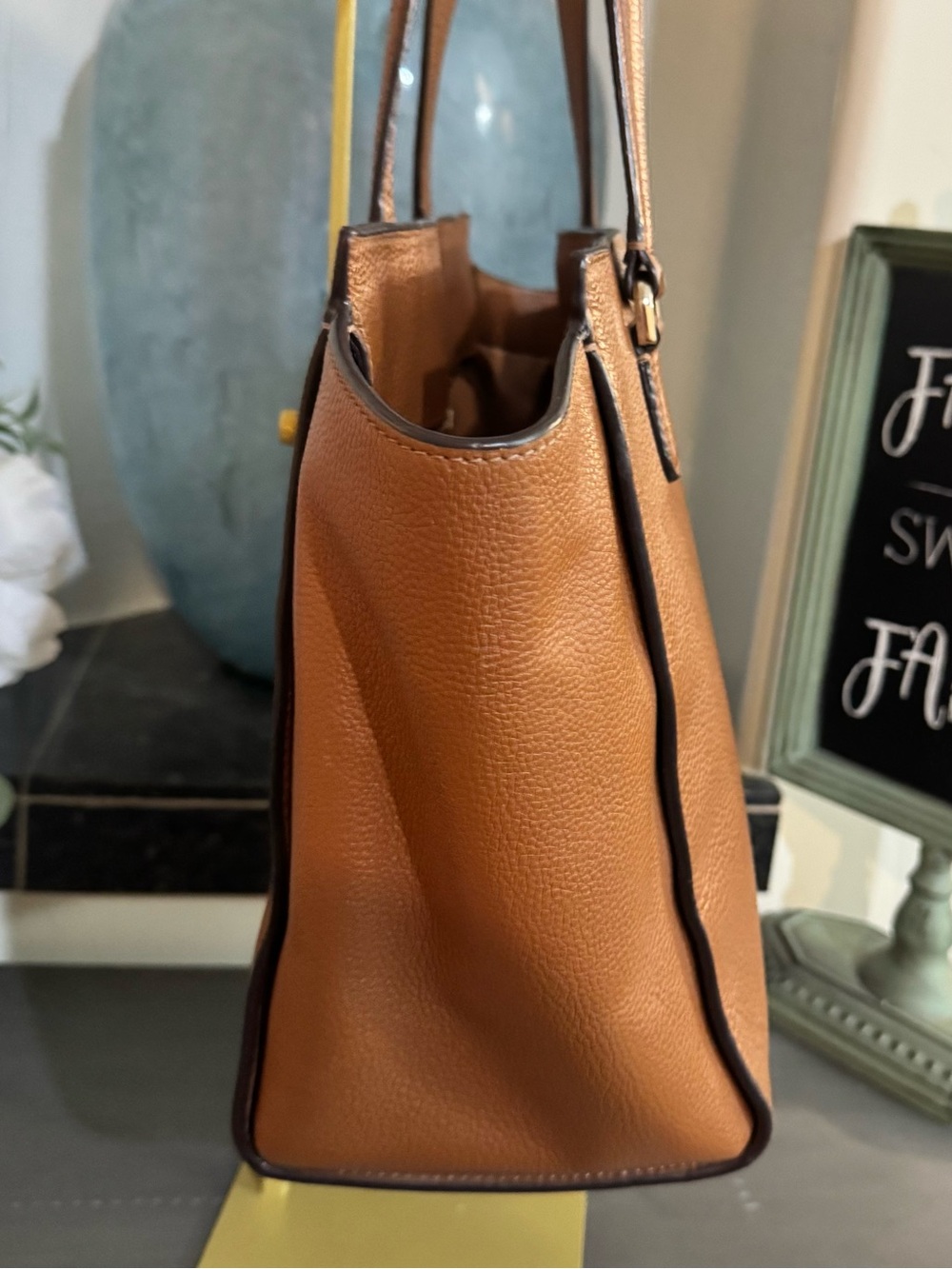 Kate Spade New York Jackson Med Satchel (Gingerbread) pebbled leather - Picture 5 of 12